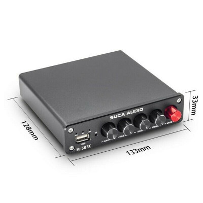 Amply Suca-audio M-503C 50W×2+100W Bluetooth 5.0